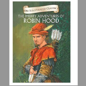 The Merry Adventures Of Robin Hood Hardcover Book.